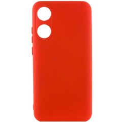 Чохол Silicone Cover Lakshmi Full Camera (A) для Oppo A58 4G Червоний / Red