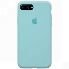 Чохол Silicone Case Full Protective (AA) для Apple iPhone 7 plus / 8 plus (5.5") Бірюзовий / Turquoise