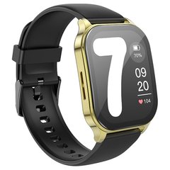 Смарт-часы Hoco Smart Watch Y19 Amoled Smart sports watch (call version) Bright Gold
