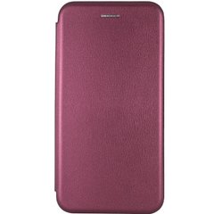Кожаный чехол (книжка) Classy для Samsung Galaxy A05 Бордовый