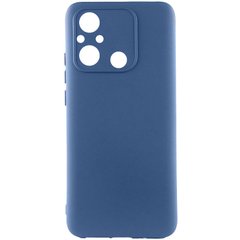 Чохол Silicone Cover Lakshmi Full Camera (A) для Xiaomi Redmi 12C Синій / Navy Blue