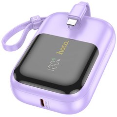 Портативное зарядное устройство Power Bank Hoco Q20 Fountain 22.5W+PD20W 10000 mAh Purple