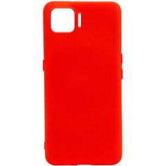 Чехол Silicone Cover Full without Logo (A) для Oppo A73 Красный / Red