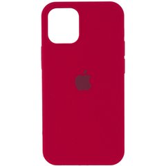 Чохол Silicone Case Full Protective (AA) для Apple iPhone 15 Plus (6.7") Червоний / Rose Red