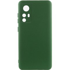 Чехол Silicone Cover Lakshmi Full Camera (A) для Xiaomi Redmi Note 12S Зеленый / Dark green
