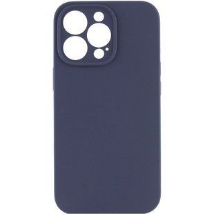 Чехол Silk Full Camera (AA) NO LOGO with Magnetic Fit для Apple iPhone 16 Pro Max (6.9") Темно-синий / Midnight blue