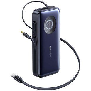 Портативний ЗП Power Bank Baseus EnerCore CR11 PD100W with cable 20000 mAh (PPNMS) Cosmic Black