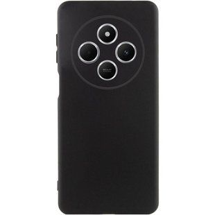 Чехол TPU GETMAN Liquid Silk Full Camera для Xiaomi Redmi 14C / Poco C75 Черный / Black