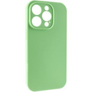 Чохол Silk Full Camera Protective (AA) NO LOGO для Apple iPhone 13 Pro Max (6.7") М'ятний / Mint