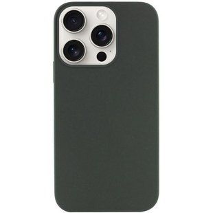 Чехол Silicone Case (AA) NO LOGO with MagSafe для Apple iPhone 14 Pro Max (6.7") Зеленый / Cyprus Green