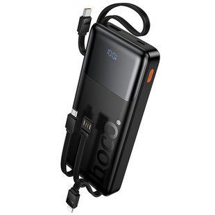 Портативное ЗУ Power Bank Hoco J156 Founder 22.5W+PD20W with 4 cables 10000 mAh Black