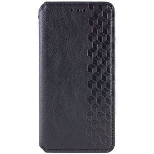 Кожаный чехол-книжка GETMAN Cubic (PU) для Google Pixel 6a Черный