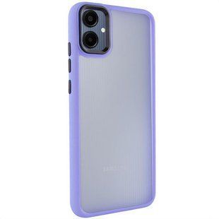 Чохол TPU+PC Lyon Frosted для Samsung Galaxy A08 / A07 4G Purple