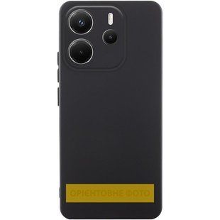 Чохол Silicone Cover Lakshmi Full Camera (AAA) для Xiaomi Redmi Note 12 Pro+ 5G Чорний / Black