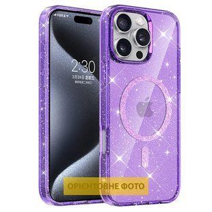 Чохол TPU Eclipse Sparkle Magnetic Fit для Apple iPhone 17 (6.3") Purple