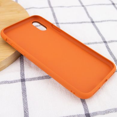 Кожаный чехол Xshield для Apple iPhone XR (6.1") Оранжевый / Apricot
