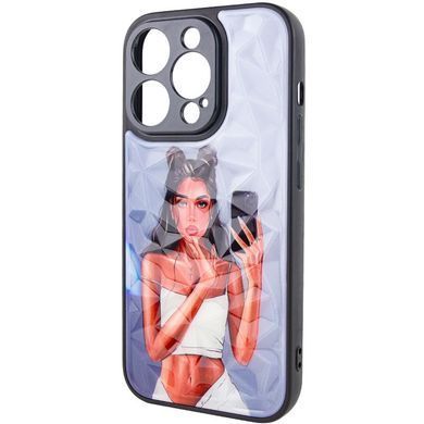 TPU+PC чохол Prisma Ladies для Apple iPhone 12 Pro Max (6.7") Black in White