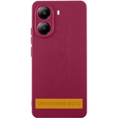Чехол Silicone Cover Ummi Lakshmi Full Camera (AA) для Xiaomi Redmi Note 11 Pro 4G/5G Бордовый / Marsala