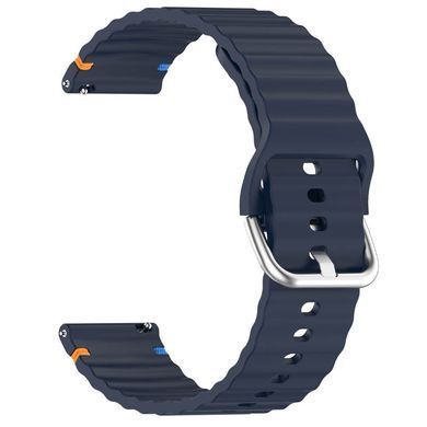 Силиконовый ремешок Wavy для Smart Watch 20mm Midnight Blue