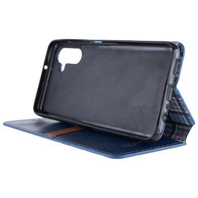 Кожаный чехол-книжка GETMAN Cubic (PU) для Samsung Galaxy A14 4G/5G Синий