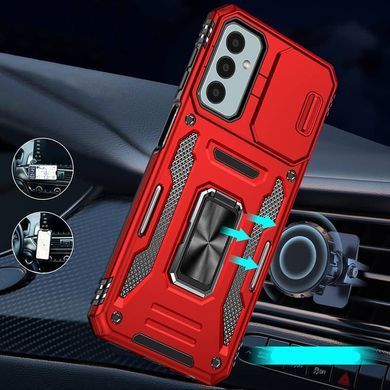 Ударостійкий чохол Camshield Army Ring для Samsung Galaxy A25 5G Червоний / Red