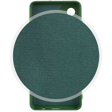 Чехол Silicone Cover Lakshmi Full Camera (A) для Oppo A38 / A18 Зеленый / Dark green