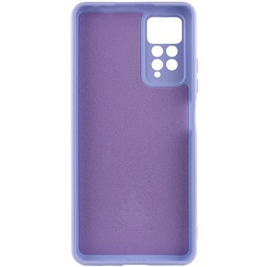 Чохол Silicone Cover Lakshmi Full Camera (AAA) with Logo для Xiaomi Redmi Note 11 Pro 4G / 12 Pro 4G Бузковий / Dasheen