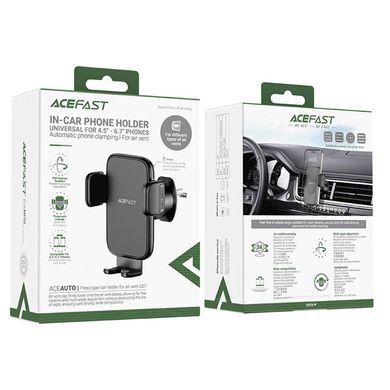 Автодержатель Acefast D27 Black