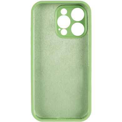 Чохол Silk Full Camera Protective (AA) NO LOGO для Apple iPhone 13 Pro Max (6.7") М'ятний / Mint