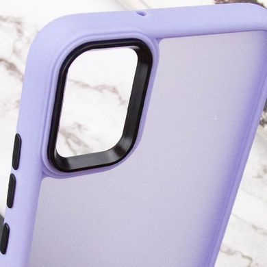 Чохол TPU+PC Lyon Frosted для Samsung Galaxy A08 / A07 4G Purple