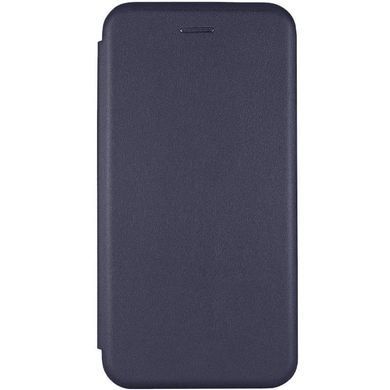 Кожаный чехол-книжка Classy для Samsung Galaxy A20 / A30 Темно-синий