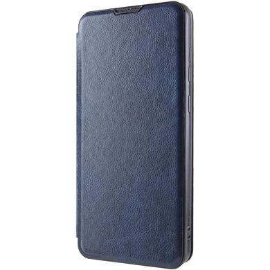 Кожаный чехол-книжка Belora для Samsung Galaxy A12 Midnight Blue