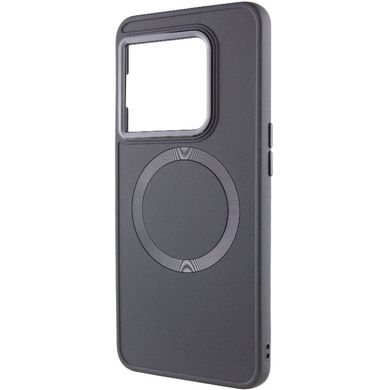 TPU чохол Bonbon Metal Style with MagSafe для OnePlus 10 Pro Чорний / Black