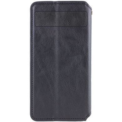 Кожаный чехол-книжка GETMAN Cubic (PU) для Google Pixel 6a Черный