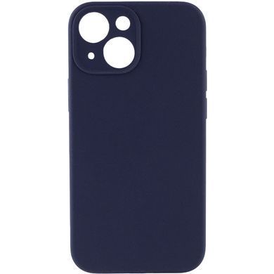 Чохол Silk Full Camera Protective (AA) NO LOGO для Apple iPhone 14 Plus (6.7") Темно-синій / Midnight blue
