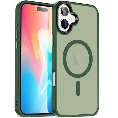 Чохол Ummi Colorful with Magnetic Fit для Apple iPhone 17 (6.3") Зелений / Dark Green