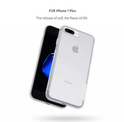 TPU чохол Nillkin Nature Series для Apple iPhone 7 plus / 8 plus (5.5") Безбарвний (прозорий)