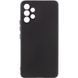 Чехол TPU GETMAN Liquid Silk Full Camera для Samsung Galaxy A32 4G Черный / Black фото 1