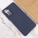 Чохол Silicone Cover Lakshmi Full Camera (AAA) для Xiaomi Redmi Note 11 Pro 4G/5G / 12 Pro 4G Темно-синій / Midnight blue фото 4
