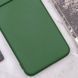 Чехол Silicone Cover Lakshmi Full Camera (A) для Oppo A38 / A18 Зеленый / Dark green фото 3