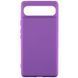 Чехол TPU GETMAN Liquid Silk для Google Pixel 6 Pro Фиолетовый / Purple