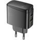 МЗП Hoco CS63A Bright PD65W+QC3.0 (1USB-A/1C) Black фото 4