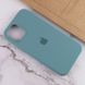 Чехол Silicone Case Full Protective (AA) для Apple iPhone 11 Pro (5.8") Зеленый / Light cactus фото 3