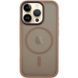 TPU+PC чехол Metal Buttons with MagSafe для Apple iPhone 16 Pro (6.3") Золотой