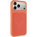 Чехол Silk Duo Color (AA) NO LOGO with Magnetic Fit для Apple iPhone 17 Pro / 18 Pro (6.3") Orange