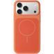 Чохол Silk Duo Color (AA) NO LOGO with Magnetic Fit для Apple iPhone 17 Pro / 18 Pro (6.3") Orange фото 2