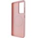 Уценка TPU чехол Bonbon Metal Style with MagSafe для Samsung Galaxy S21 Ultra Эстетический дефект / Розовый / Light pink фото 3