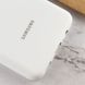 Чохол Silicone Cover Full Protective (AA) для Samsung Galaxy A02 Білий / White фото 5