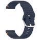 Силиконовый ремешок Wavy для Smart Watch 20mm Midnight Blue фото 2