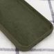 Чехол Silk Full Protective (AA) NO LOGO для Apple iPhone 15 (6.1") Зеленый / Dark Olive фото 2